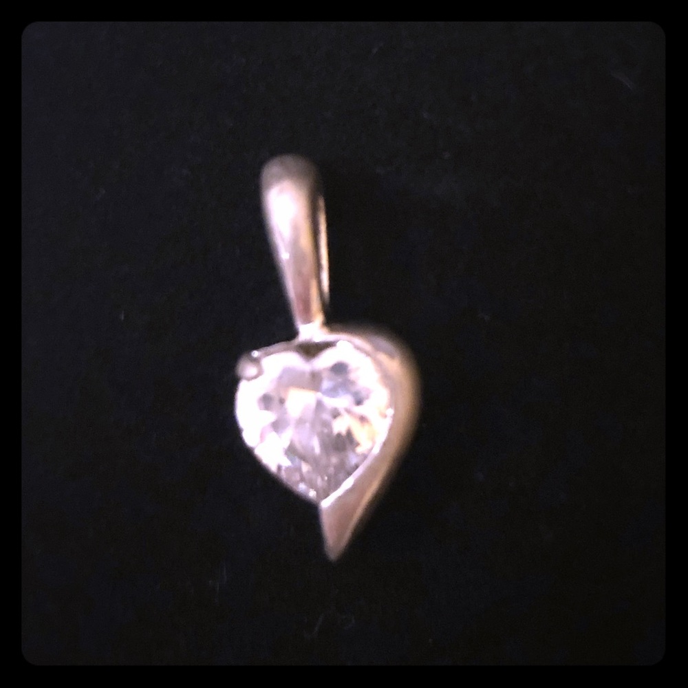925 Italian Silver Pendant / Charm Heart